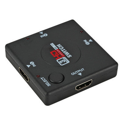 Hdmi Switcher Three-input And One-output HD Converter Adapters & Converters accessories adapter converter electronics multi inputs multi outputs Portable USB