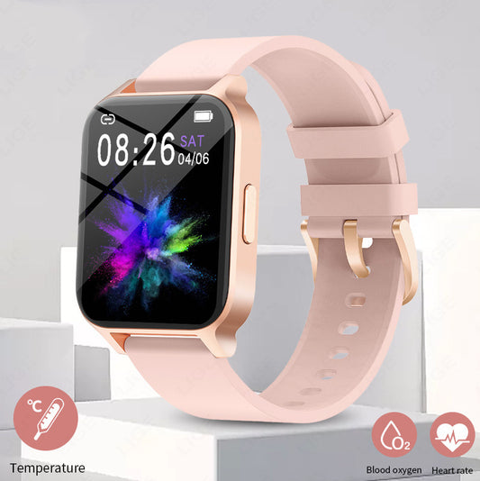 Smart Color Screen Health Detection Watch Smart Watches bluetooth connection body temperature electronics smart watch