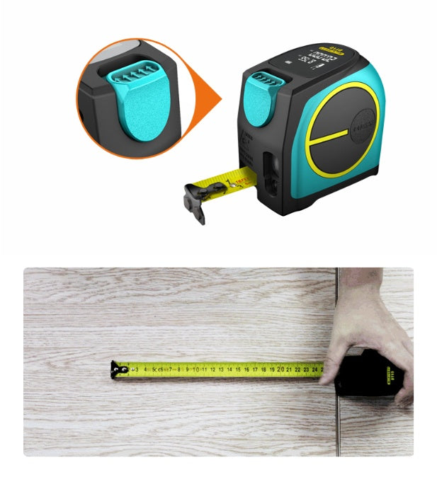 2 In 1 Laser Tape Measure Tool Electronic Distance Home Tools home home tools measuring tape