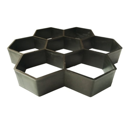 Ultralight diy garden paving mould hexagonal fancy mould G30x30 Home and Garden garden garden decoration home pavement blocks