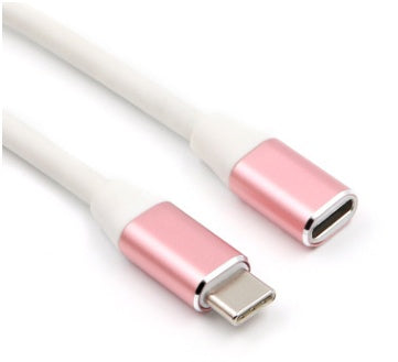 Type C data cable Rose Gold Charging Cables adapter C type converter electronics electronics accessories female