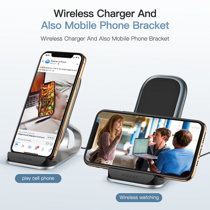 Fast Wireless Charger Model KL-021 | 9V Output | Type-C Port | Certified CE FCC ROHS Wireless Chargers fast charger fast chargerinduction iPhone magnetic Qi Samsung sensitive wireless charger {{ product_collections }} {{ product_description }}