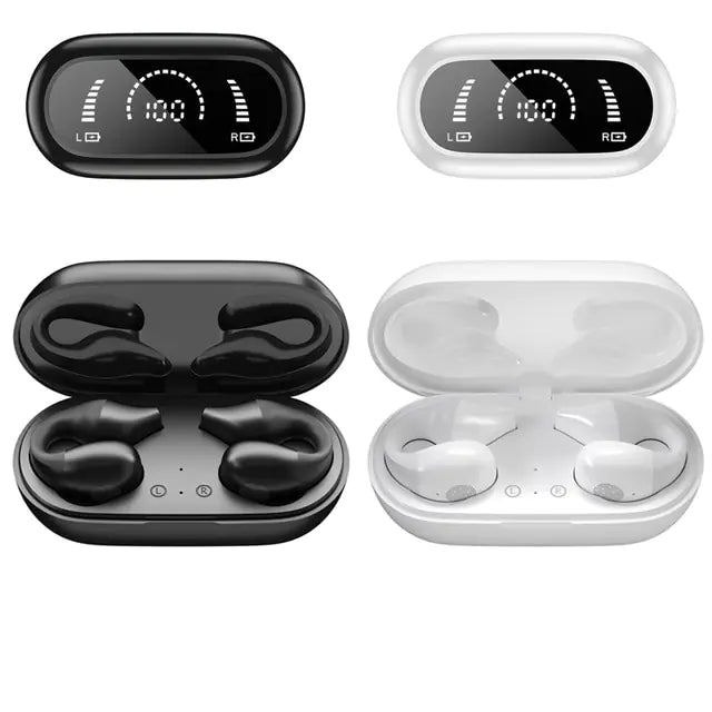 Wireless Headphones Black White Headphones & Earbuds audio Audio & Video Components audio device bluetooth headphones conduction earphones for running conduction headphone electronics fashion headphone gaming headphone headphone for music headphones headphones for sports in ear headphone smallest in ear headset wireless in ear