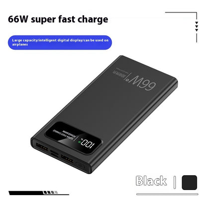 66 W Super Fast Charge Mobile Power Supply 20000 MA Large Capacity Black 66W Super Fast Charge Power banks 10000 mAh 120W 20000 mAh 66W battery digital display fast charging high capacity power bank {{ product_collections }} {{ product_description }}