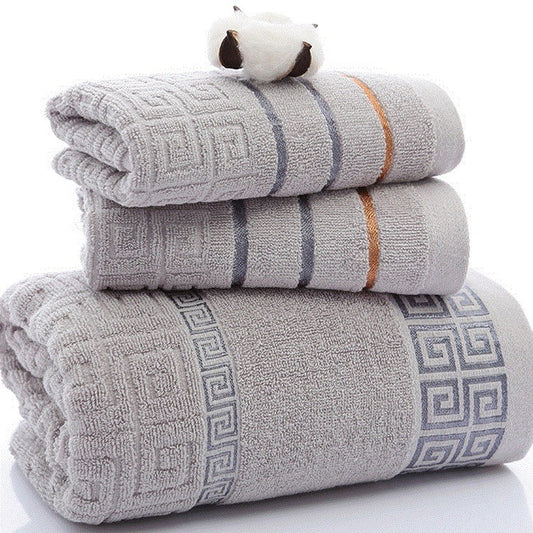 Three-piece cotton towel set Towels bath towel Bedding and towels best drying bath towel cotton towels Home towels