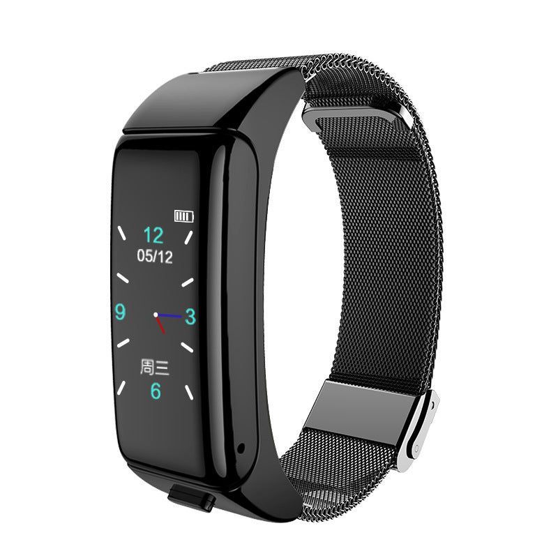 B6 Color Screen Smart Call Bracelet Call Number Reminder Pedometer Black Smart Watches electronics smart bracelet smart watch