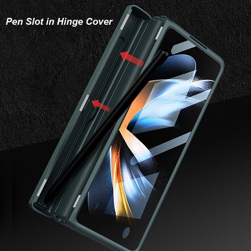 Home Folding Screen Phone Case Protector | Magnetic & Folding | Compatible with Samsung Galaxy Z Fold 4 Samsung Cases foldable foldable screen protector folding mobile case mobile cover mobile phone phone case samsung Samsung Galaxy Z Fold 4 screen protector {{ product_collections }} {{ product_description }}