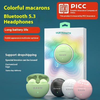 Wireless Bluetooth 50 Stereo Game Headset Color Headphones & Earbuds audio earphone electronics long battery long distance