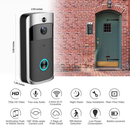 Wifi Doorbell Camera Doorbells Doorbell doorbell with camera doorbell with mobile connected camera doorbell with wifi connected camera home home security Intercom security Security Camera