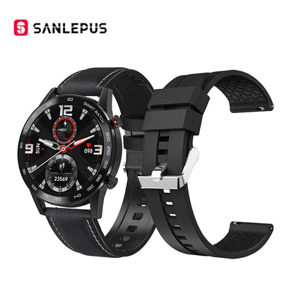 Business Smart Watch With Silicone Strap 16 Smart Watches Business Smart Watch electronics elegant leather strap smart watch