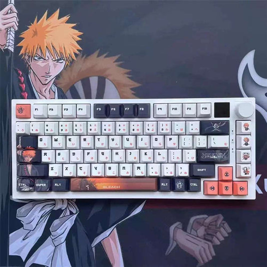 128 Keys Anime Bleach Keycaps for Cherry MX Switch Mechanical Keyboard Keyboards & Mouse 128 Keys Anime Bleach Keycaps for Cherry MX Switch Mechanical Keyboard computer electronics keyboard