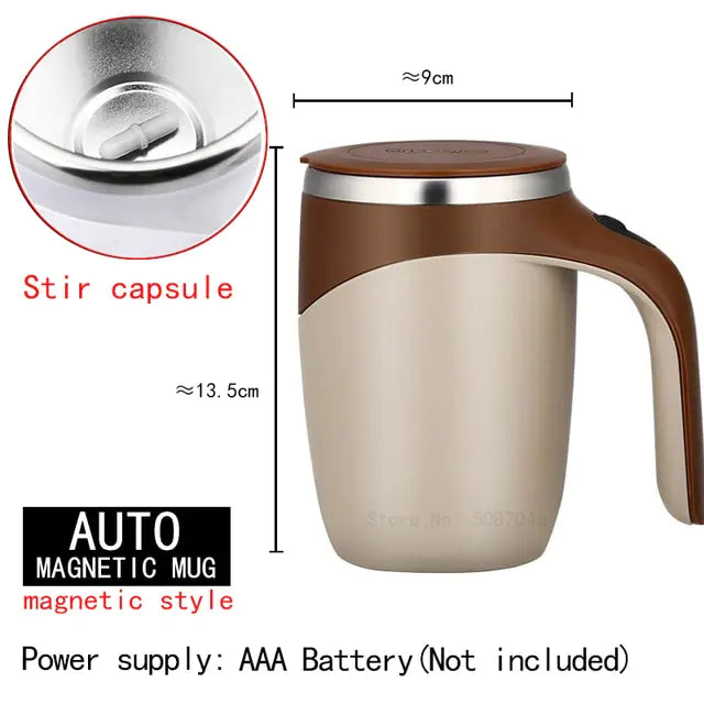 Self Stirring Magnetic Mug K Coffee Mugs & Cups coffee cup coffee cup with lid coffee maker coffee mug Coffee Mugs dinning dinning table home self stirring coffee mug tea and coffee cups tea cup tea mug