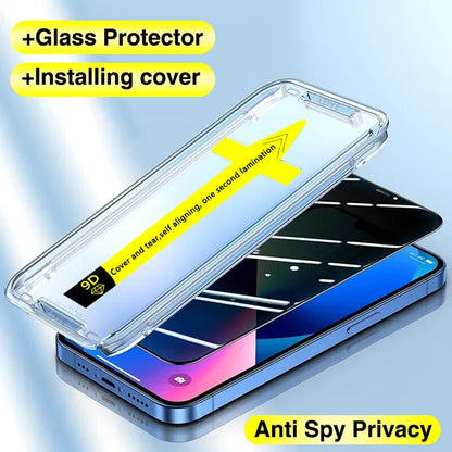 8K High-End Tempered Glass Screen Protector with Alignment Mounting Cover | Ultra-Clear Protection iPhone Screen Protectors alignment anti spy apple easy installation HD iphone New arrival privacy protector privacy screen screen protector screen protectors tempered tempered glass {{ product_collections }} {{ product_description }}