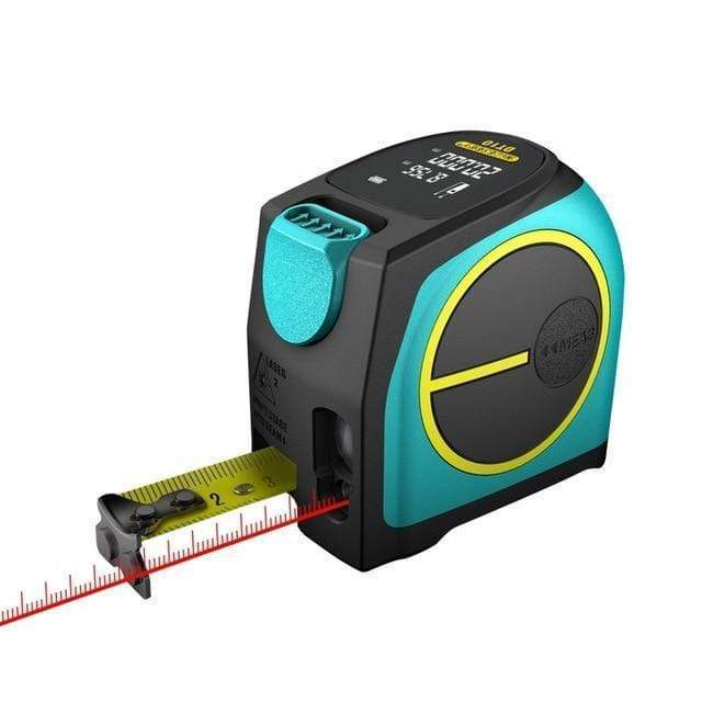 2 In 1 Laser Tape Measure Tool Electronic Distance 60m Home Tools home home tools measuring tape