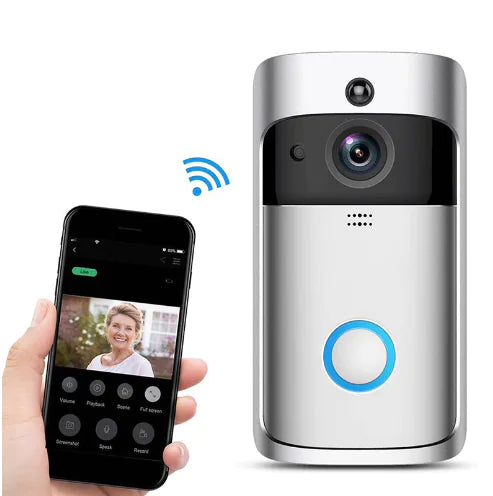 V5 Smart Door Bell | HD Video | Two-Way Audio | Advanced Home Security Door Bells cam recorder camera door bell door bell intelligent smart {{ product_collections }} {{ product_description }}