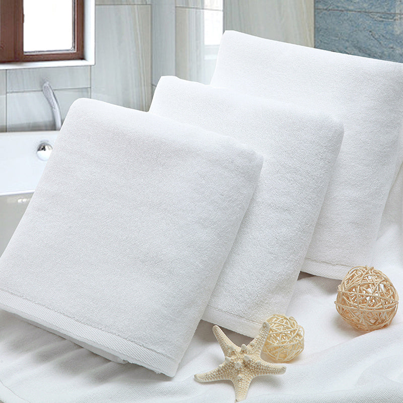 Cotton White Bath Towel Special Soft Bed Towel Cotton Thickened Absorbent Towels bath towel Bedding and towels best drying bath towel cotton towels Home towels