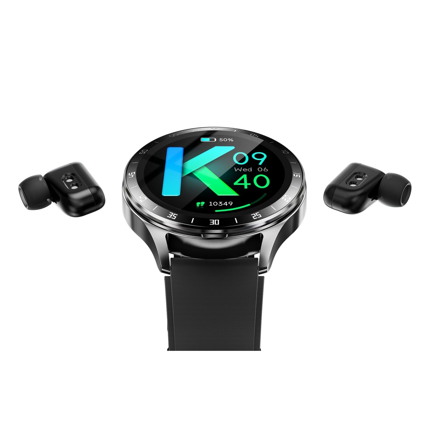 Two-in-one Flip X10 Headset Smart Watch Smart Watches electronics round dial smart watch touch screen