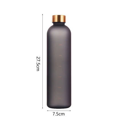 Water Bottle With Time Marker Water Bottles dinning dinning table gym home hydration latest water bottle new design water bottle stylish water bottle transparent water bottle water bottle Water Bottles