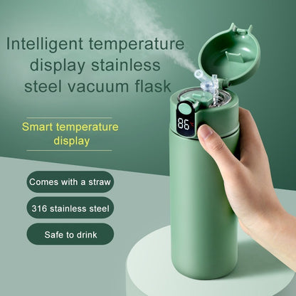 316 Stainless Steel Insulation Cup Large Capacity Children's Water Bottle With Straw Tumblers, Bottles & Glass dinning table home insulated water bottle kitchen portable push button stainless steel water bottle