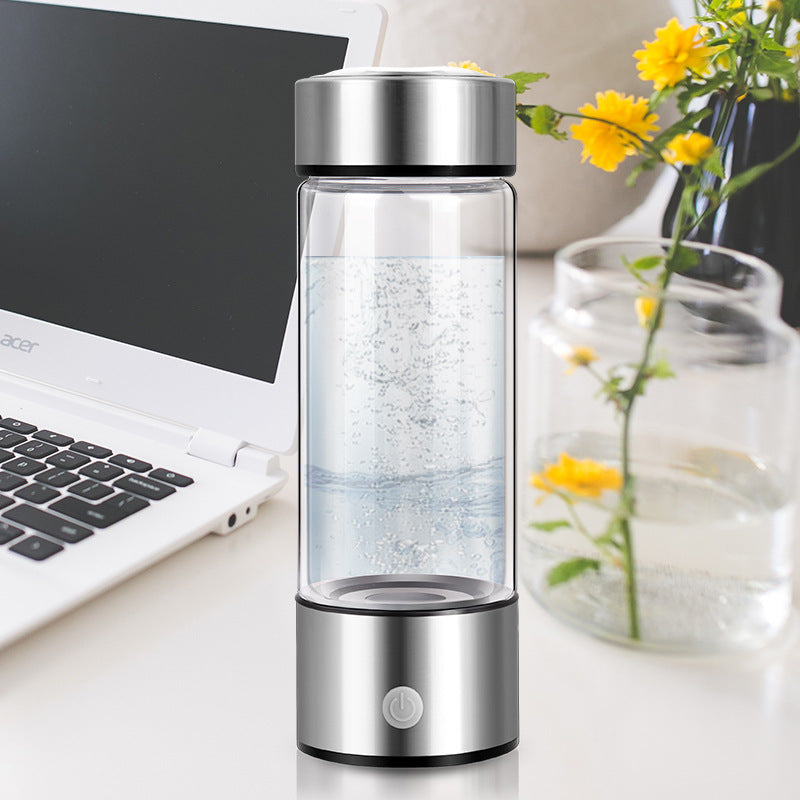 Hydrogen Water Bottles Electric Hydrogen Rich Water Generator Bottle New Technology Rechargeable Portable Antioxidant Water Bottles bottles hydrogen water kitchen matchlessonline tumblr water bottle