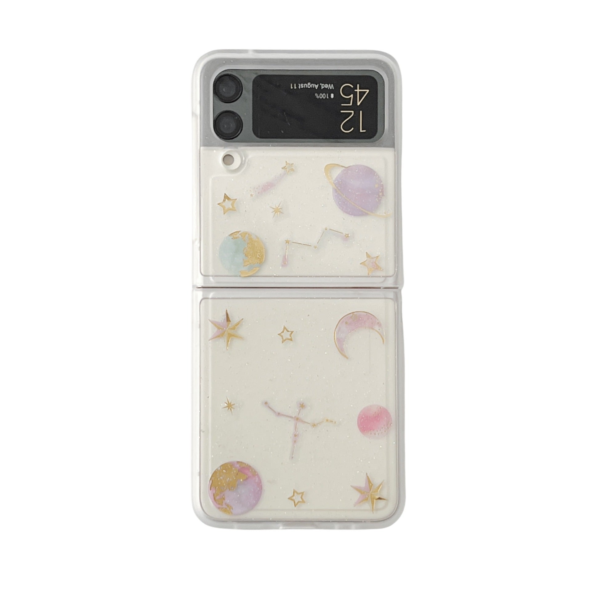 Dropped Star Moon Phone Case Folding Screen Protector Mobile Phone Cover & Protectors electronics electronics accessoires electronics accessories flip mobile case mobile cover mobile phone mobile phone accessories mobile phone case mobile phone cover mobile phone covers mobile phone safety samsung Samsung Galaxy z flip