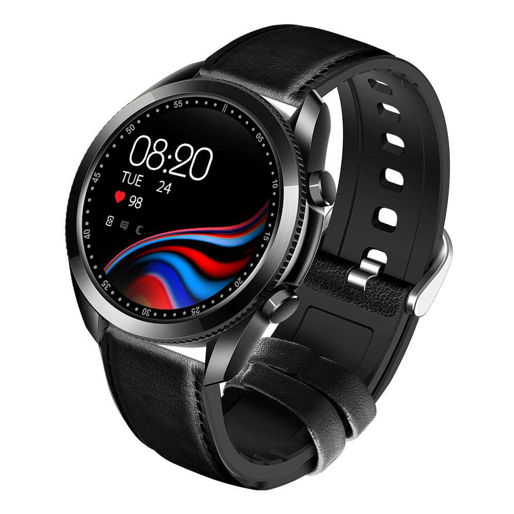 UM90 Smart Call Watch Sports Pedometer Heart Rate Metal Large Screen Bluetooth Watch Black Smart Watches electronics smart watch