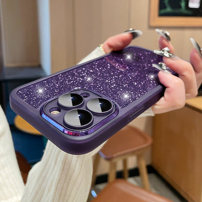 Gradient Glitter Silicone Soft Case | Fashion & Luxury iPhone Protection Dark Purple iPhone cases anti fall protection best quality electroplated glitter iPhone iPhone case new arrival premium premium design premium quality shock proof {{ product_collections }} {{ product_description }}