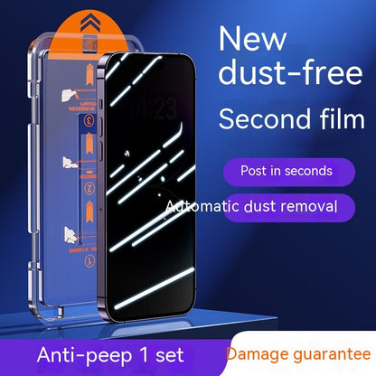 Dust-Free Warehouse Artifact for Screen Protector | Full Screen Protection | Anti-Dust, Anti-Fingerprint iPhone Screen Protectors 8K 9H anti dust anti scratch anti spy double protection easy install HD iPhone privacy protector privacy screen scratch resistant screen protector tempered {{ product_collections }} {{ product_description }}