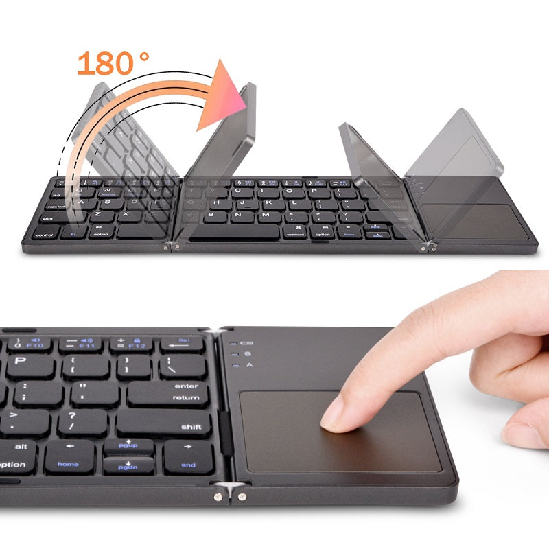 Folding Mini Keyboard for Tablets, Phones and Computers Keyboards & Mouse Consumer Electronic electronics foldable keyboard folding keyboard keyboard keyboard for computer keyboard for devices keyboard for mobile phone wireless keyboard