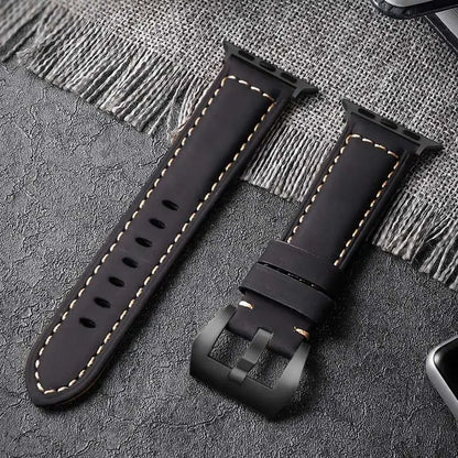 Add Personality with Our Handmade Crazy Cowhide Apple Watch Band Apple Watch Bands apple watch apple watch band apple watch strap hand made handmade new arrival nylon {{ product_collections }} {{ product_description }}