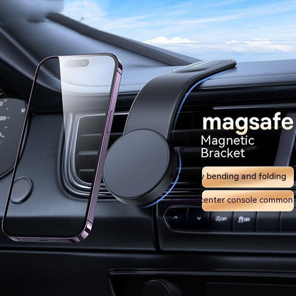 Magnetic Bendable Car Mobile Phone Holder Wireless Charger Phone Holder 15W Car Dash Mount Compatible With Phone 0 {{ product_collections }} {{ product_description }}