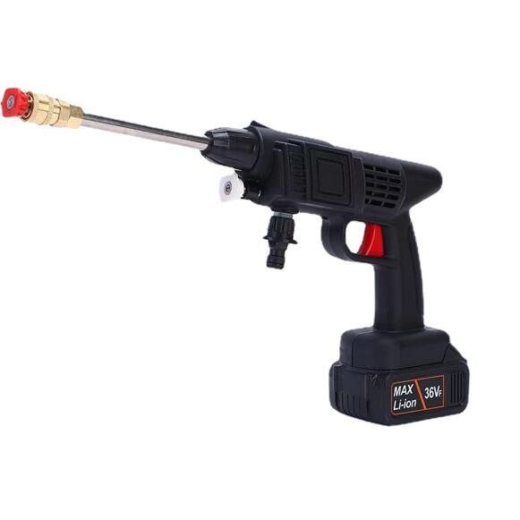 Wireless Lithium Electric Car Wash Machine Auto Water Gun Fully Automatic High Pressure Tool Car Wash Pumps & Nozzles car wash nozzle car wash pump home home tools rechargable tools