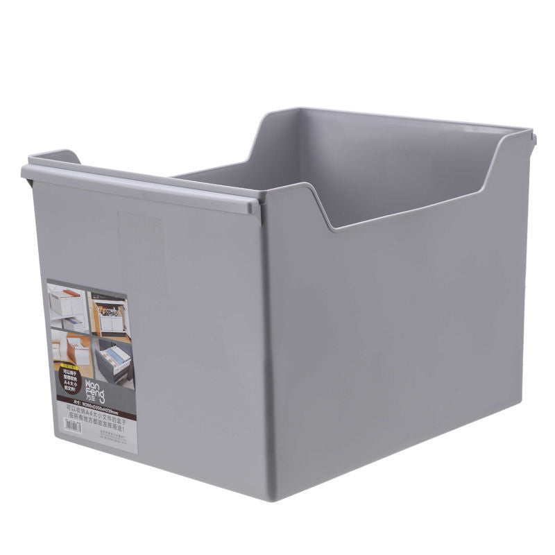 Desktop and cupboard storage box Grey Large Storages & Racks cupboard desk home organizer storage