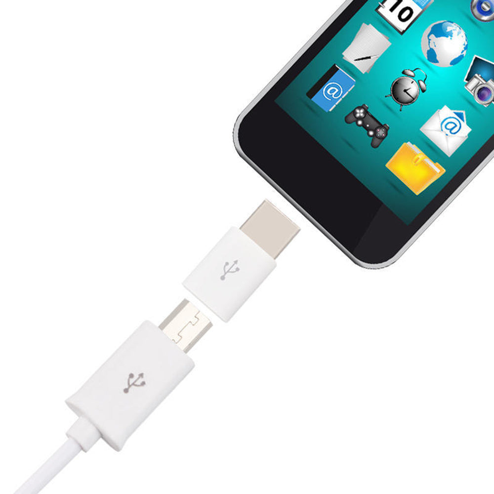 Micro USB to USB C Adapter Adapters & Converters adapters C type converter electronics micro USB