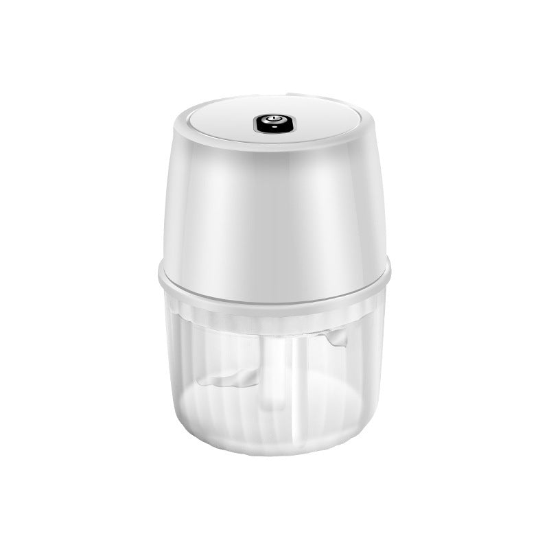 USB Rechargeable Electric Garlic Press Portable Wireless Food Chopper Mini Complementary Food Mixer Kitchen Gadgets White Choppers & Slicers chopper electric garlic mincer ginger chopper kitchen vegetable chopper