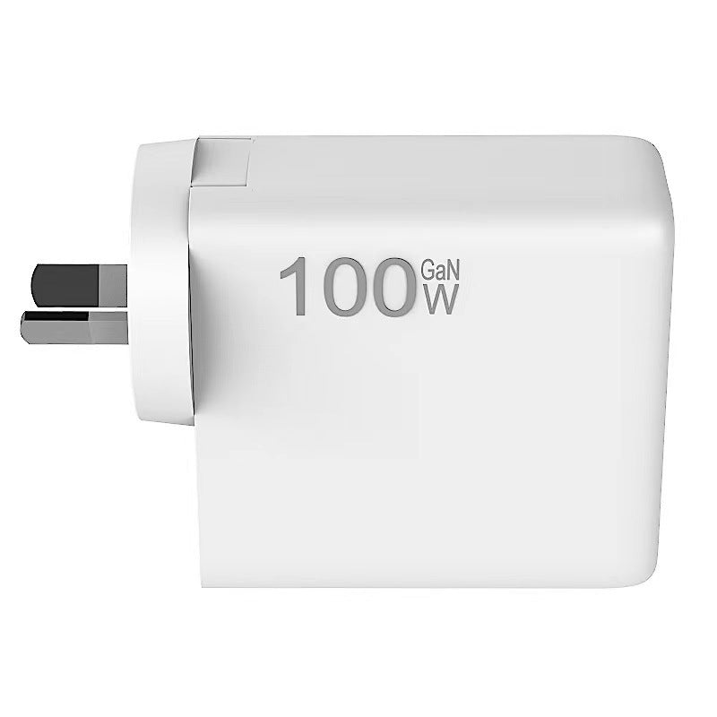 High-Performance 100W GaN Fast Charger - Dual Type-C & USB - Sleek White Design White With Australian Regulations GaN Chargers 100w best portable charger C type fast charger GaN chargers multi ports New arrival portable portable cahrger USB wall charger {{ product_collections }} {{ product_description }}