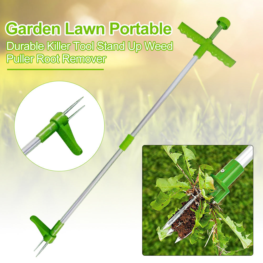 Simple Artifact For Road Gap Weeding Hook Garden Tools garden garden tool home longs prong grab weed puller