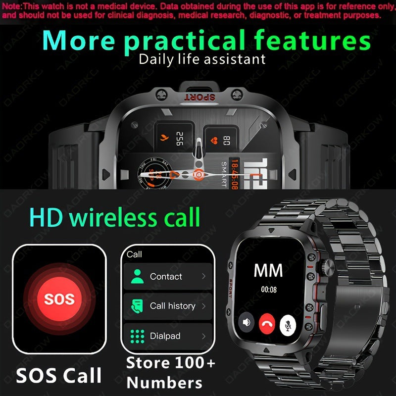 Sports Outdoor Bluetooth Calling Watch Smart Watches blood pressure electronics health monitoring sleep monitoring smart watch sports watch