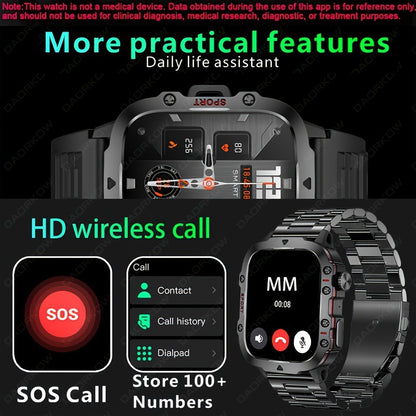 Sports Outdoor Bluetooth Calling Watch Smart Watches blood pressure electronics health monitoring sleep monitoring smart watch sports watch