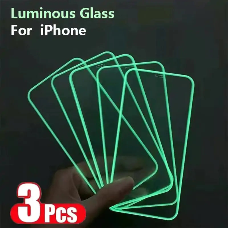 Luminous Screen Protector for iPhone | Glow-in-the-Dark | Tempered Glass Protection iPhone Screen Protectors anti scratch anti spy apple apple products dark friendly easy to find innovative iphone luminous modern New arrival new design new product privacy screen scratch resistant screen screen protector screen protectors unique {{ product_collections }} {{ product_description }}