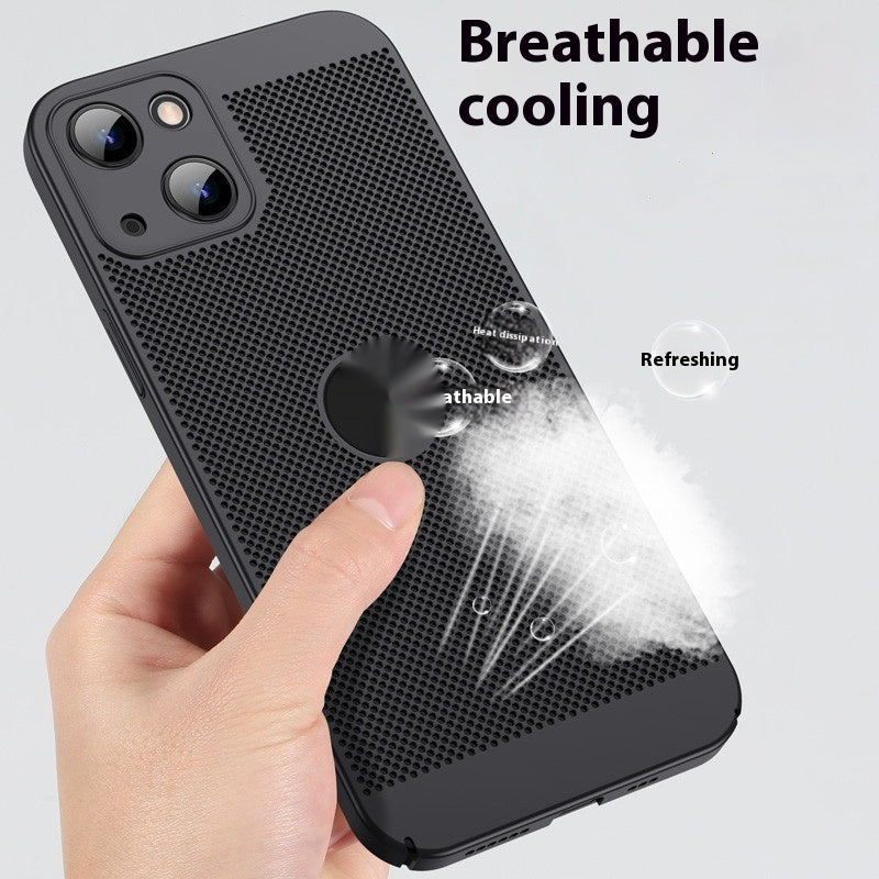 Matte Solid Color Heat Dissipation Phone Case | Drop-Resistant & Fingerprint-Resistant iPhone cases breathable heat dissipation iPhone iPhone case luxury new arrival premium {{ product_collections }} {{ product_description }}