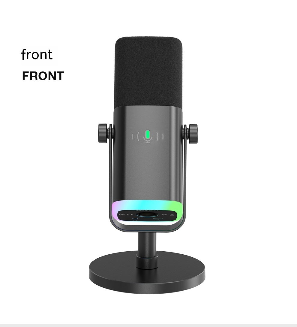 Dynamic Noise Reduction Multifunctional Microphone Microphones audio audio devices blogging bluetooth cable micro phone computer accessories electronics gaming gaming microphone microphones online meeting