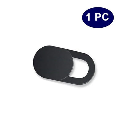 Universal Webcam Cover Shutter Round Black 1pcs 4 Webcam Cover electronics Electronics & Gadgets electronics accessories laptop camera cover privacy webcam