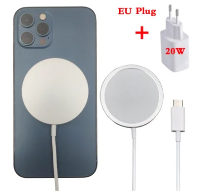 Magnetic Wireless Charger USB Adapter | Fast & Convenient | Compact & Portable Wireless Chargers 15w apple fast charger iphone magetic New arrival usb c type wireless charger {{ product_collections }} {{ product_description }}