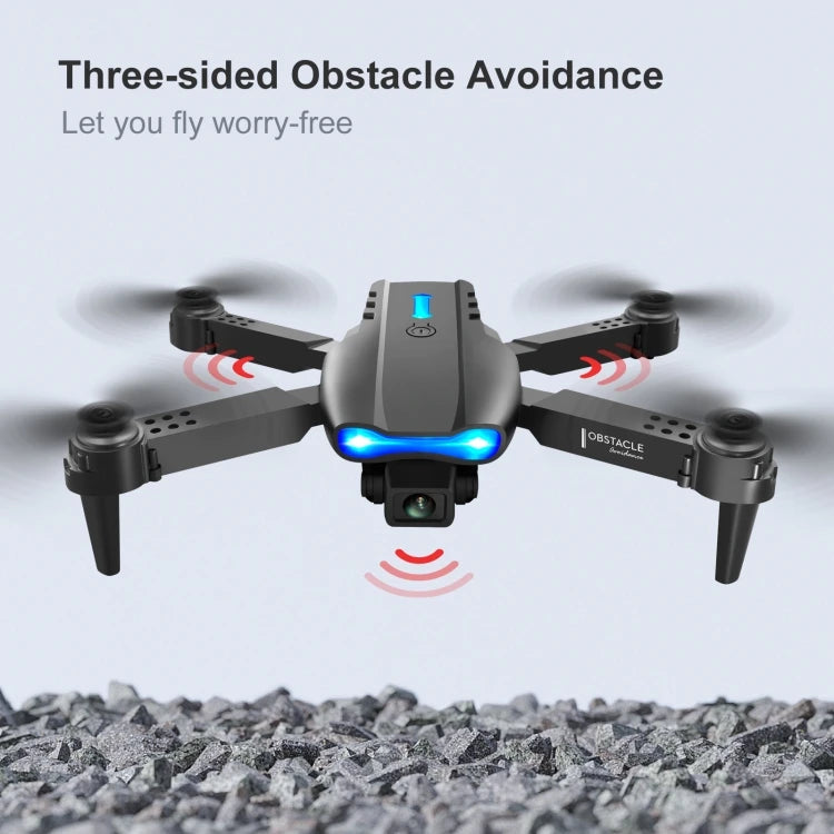 Factory Direct Sale K3 E99 Pro 4K Mini Drone Three-sided Obstacle Avoidance Foldable Quad copter Toy With Single Camera Drones 4k 5g bluetooth 5g connection 6k 8k drone drone for video making drone with video camera matchless online RC drone with 360 video camera remote controlled drone with 360 camera versatile camera and drone video video making