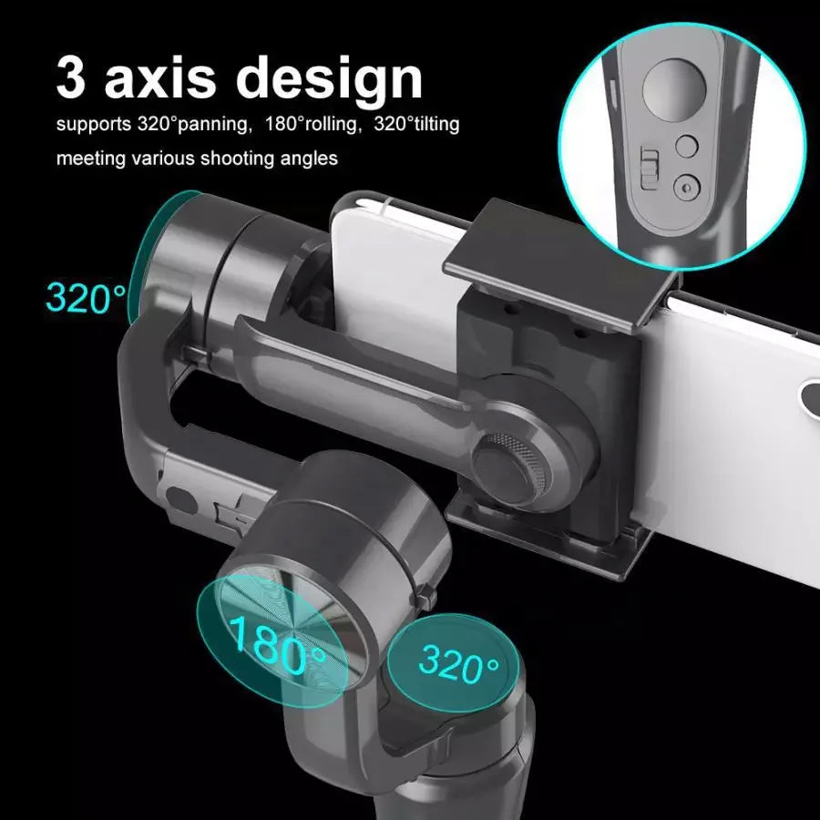 Professional Stabilized 3 Axis Dslr Face Tracking Vlog Selfie Anti-Shake Selfie Stick Ai Phone Holder Gimbal Stabilizer Gimbal Stablizers auto face tracking automatic selfie sticks blogging accessories camera stablizer electronics Gimbal handheld stablizer intelligent face tracking matchless online mobile phone accessories for blogging portable auto balance selfie stick selfie sticks tripod selfie tripod video video camera and mobile video accessories video devices video holder