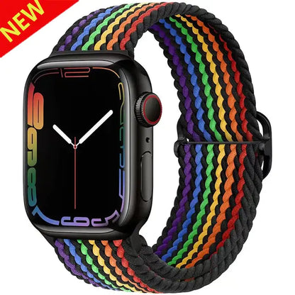 Introducing Our Nylon Braided Solo Loop Strap for Apple Watch Apple Watch Bands apple watch apple watch band apple watch strap braided nylon strap {{ product_collections }} {{ product_description }}