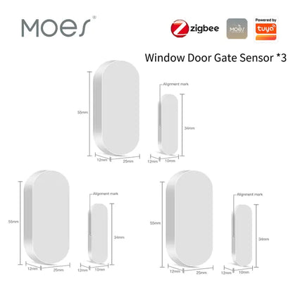 MOES Door & Window Sensor Door Lock Safety door and window security sensor Door and Window Sensor home home security house security security smart door sensor