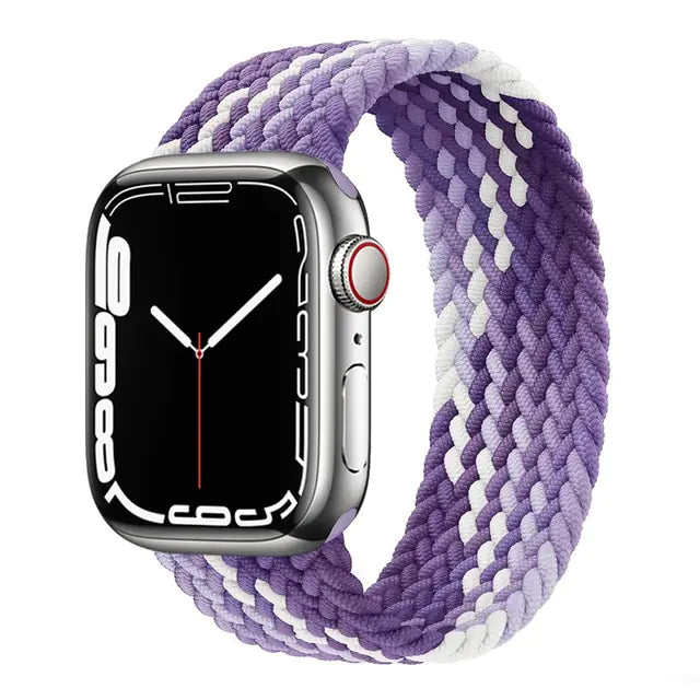 Upgrade Your Apple Watch with Our Nylon Elastic Loop Strap Grape purple 38mm 40mm 41mm Apple Watch Bands apple watch apple watch band apple watch strap new arrival nylon {{ product_collections }} {{ product_description }}