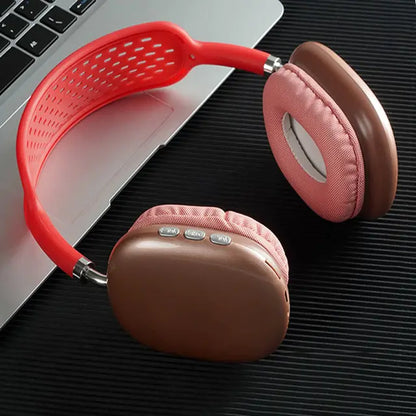 Bluetooth Headphones P9 1 Red Headphones & Earbuds audio audio device audio devices Bluetooth bluetooth connection bluetooth headphone bluetooth headphone and earphone and earbud bluetooth headphones electronics fashion headphone headphone headphone for music Headphones headphones for sports